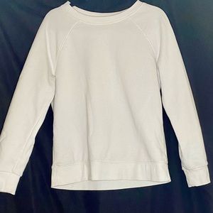 White crew neck
